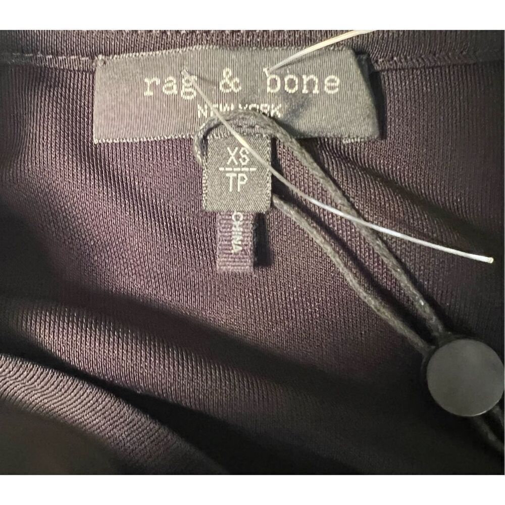 Rag & Bone Holly Wrap-Effect Ruched Stretch-Jerse… - image 6